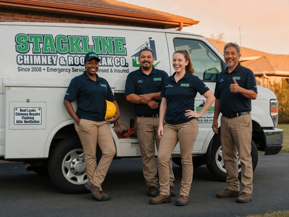 Chimney flashing repair company in Ogden, IL